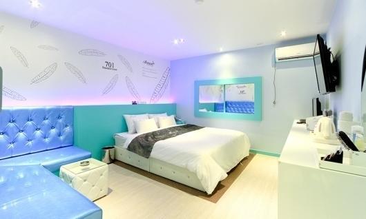 Boracay Motel Busan Rom bilde